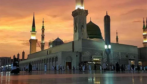 image de la mosquée de Medine